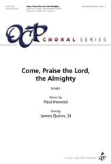 Come, Praise the Lord, the Almighty SATB choral sheet music cover